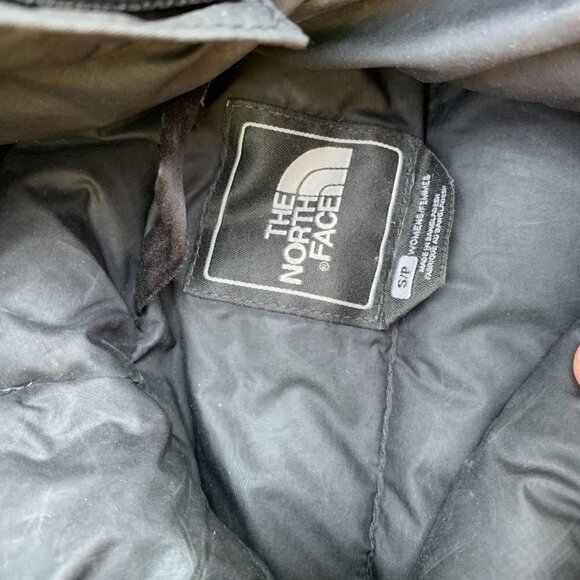 Vintage The North Face Parka Jacket Small Black - Picture 7 of 10